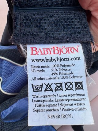 Mochila Portabebés BabyBjörn Azul