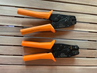 2 grimpadoras Naranja y Rojo