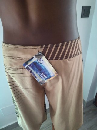 Bermuda Bañador O'Neill Talla 29 Beige y Marrón