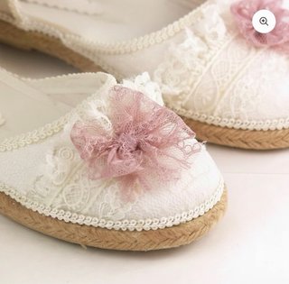 Vestido de Comunión Blanco y Rosa
