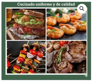 Parrilla Eléctrica GAVAGRILL Plancha Sandwichera
