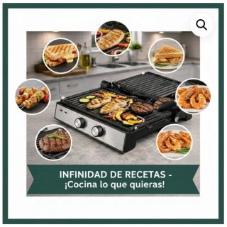 Parrilla Eléctrica GAVAGRILL Plancha Sandwichera