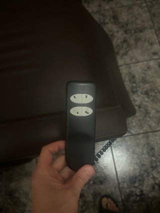 Sillón eléctrico reclinable con mando