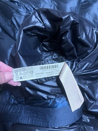 Plumas ligero azul Massimo Dutti XL