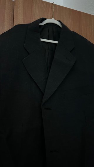 Chaqueta de traje negra