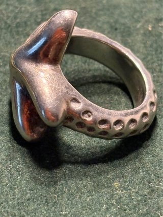 Anello Argento forma stella marina