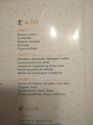 Problemas de matemáticas 2o ESO