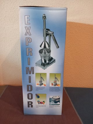 Exprimidor de palanca metálico NUEVO