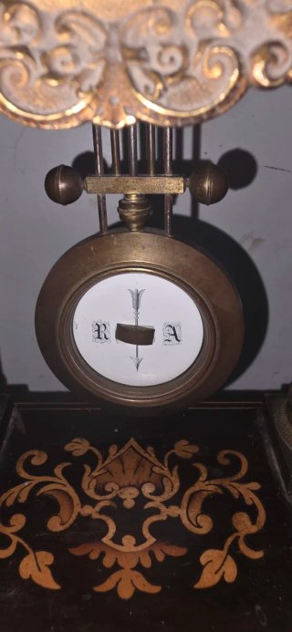 Orologio francese pendolo da tavolo portale 800
