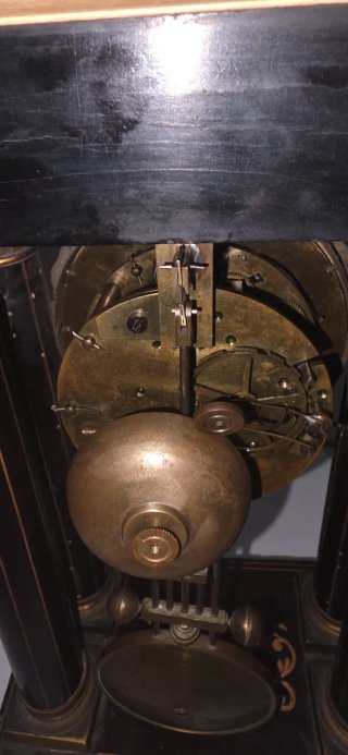Orologio francese pendolo da tavolo portale 800