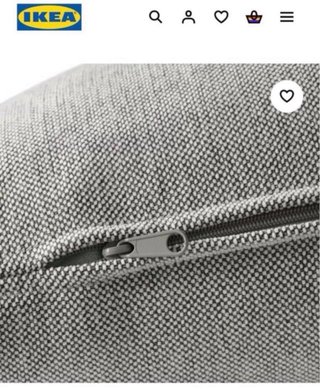 Sofá 3 plazas Ikea beige/gris