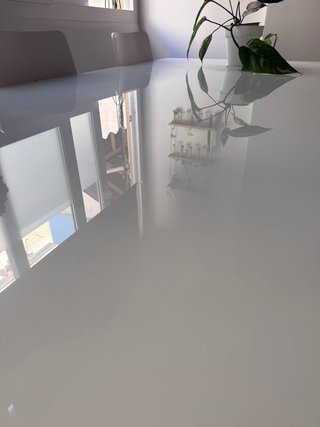 Mesa Comedor Cristal y 6 Sillas