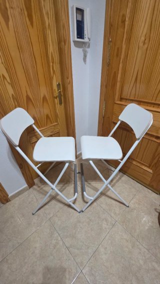 2 Sillas Altas Cocina Ikea Plegables