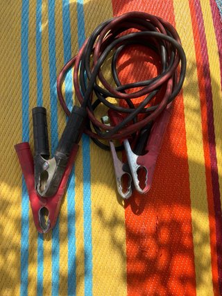 Cables de arranque para batería de coche