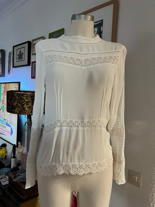 Blusa Sfera Blanca Talla S