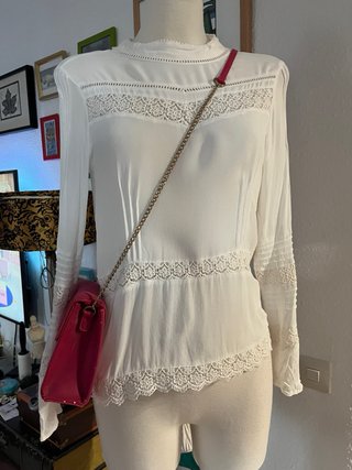 Blusa Sfera Blanca Talla S