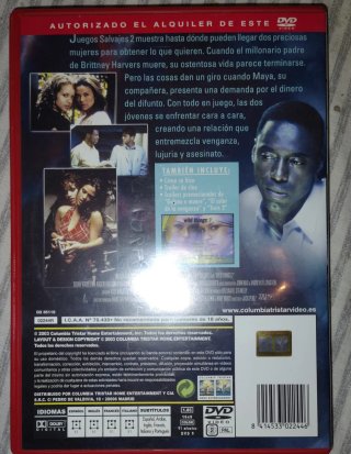 Juegos Salvajes 2 DVD (Alquiler)