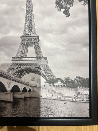 Cuadro Torre Eiffel y Puente