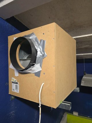Extractor Insonorizado Cyclone ISO-BOX HDF