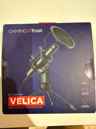 Micrófono Gaming Trust Velica USB