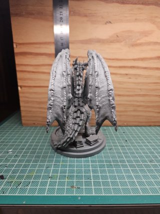 Miniatura Dragón Erudito Lector