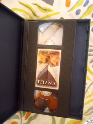 VHS Titanic - Romance Histórico