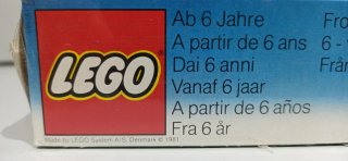 LEGO LEGOLAND 6365 (1981) SELLADO!!!!!