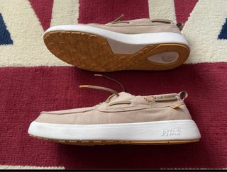 Zapatos náuticos Walk in Pitas beige
