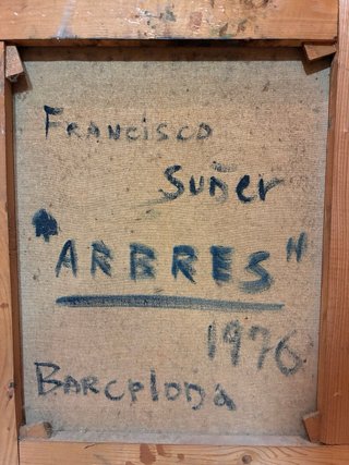 Cuadro Francisco Suñer “Àrbres”