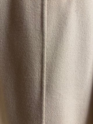 Abrigo Massimo Dutti crudo talla M