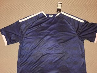 Camiseta Fútbol XL Azul Escocia