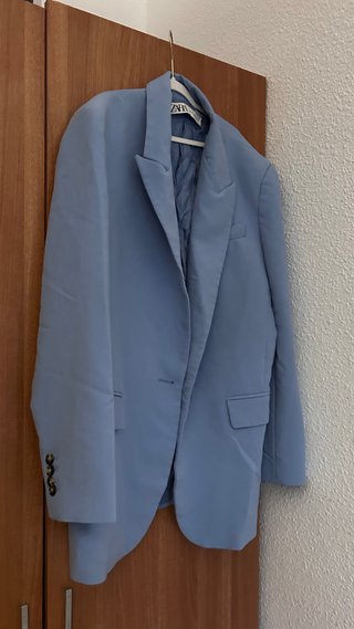 Blazer Zara Azul