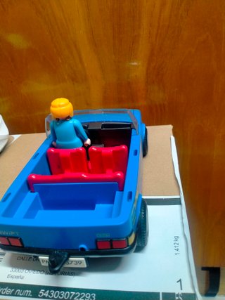 Coche Playmobil Vintage Azul