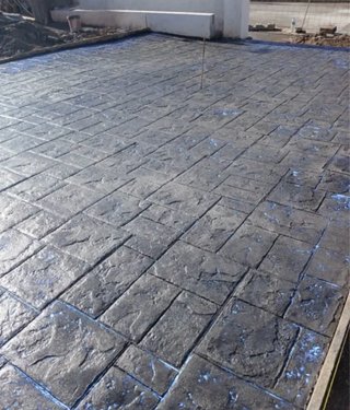 Hormigón impreso para exteriores