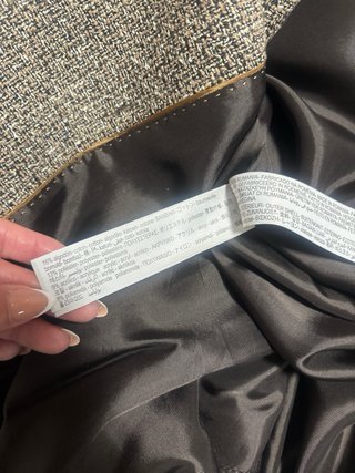 Abrigo Massimo Dutti jaspeado M