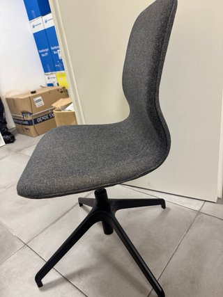 Silla IKEA LÅNGFJÄLL Gunnared gris escritorio