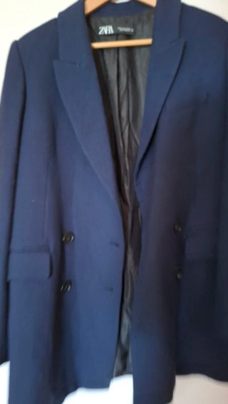 Chaqueta blazer ZARA azul