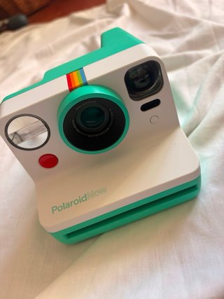 Polaroid Now Verde e Branca