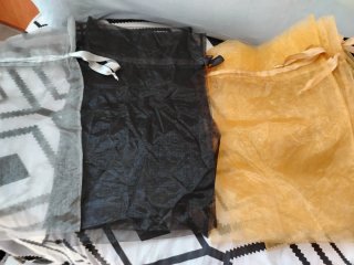 Bolsas de tela para ropa delicada