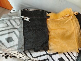 Bolsas de tela para ropa delicada