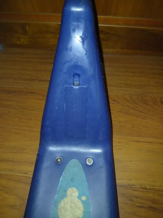 Patinete infantil azul y verde