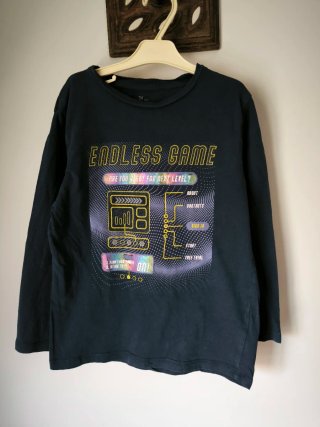 T-shirt Zippy mangas compridas 6/7 anos