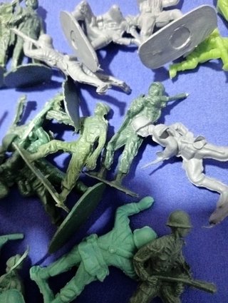 Lote di Soldatini di Plastica