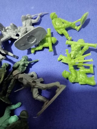 Lote di Soldatini di Plastica