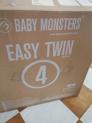 Carro Gemelar Baby Monster Easy Twin 4