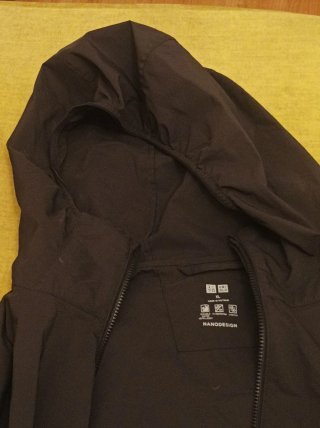 Chaqueta Uniqlo Ligera Negra Talla XL