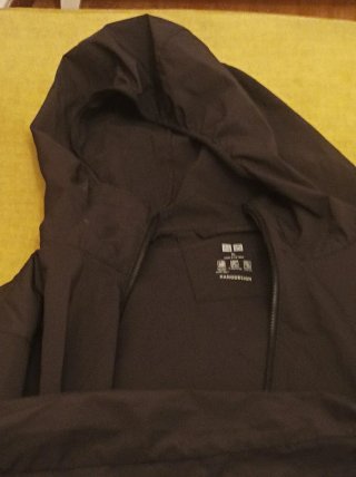 Chaqueta Uniqlo Ligera Negra Talla XL