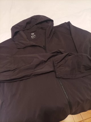 Chaqueta Uniqlo Ligera Negra Talla XL