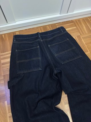 Zara Vaqueros Baggy Denim Crudo
