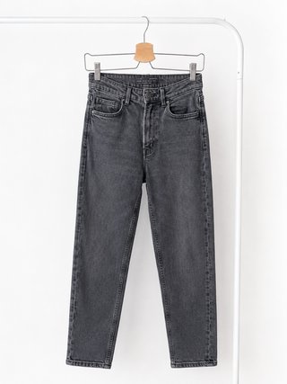 Pantalón vaquero negro Stradivarius Talla 36